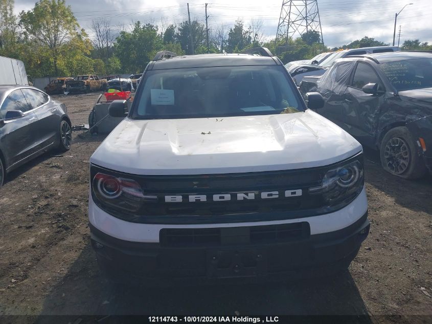 2023 Ford Bronco Sport Outer Banks VIN: 3FMCR9C62PRD46001 Lot: 12114743