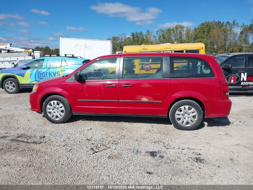 2016 Dodge Grand Caravan Se/Sxt VIN: 2C4RDGBG4GR169517 Lot: 12114757