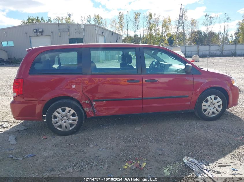 2016 Dodge Grand Caravan Se/Sxt VIN: 2C4RDGBG4GR169517 Lot: 12114757