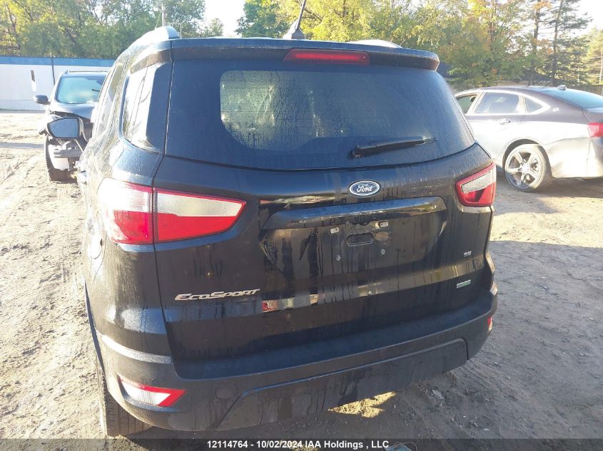 2020 Ford Ecosport Se VIN: MAJ3S2GE7LC382119 Lot: 12114764