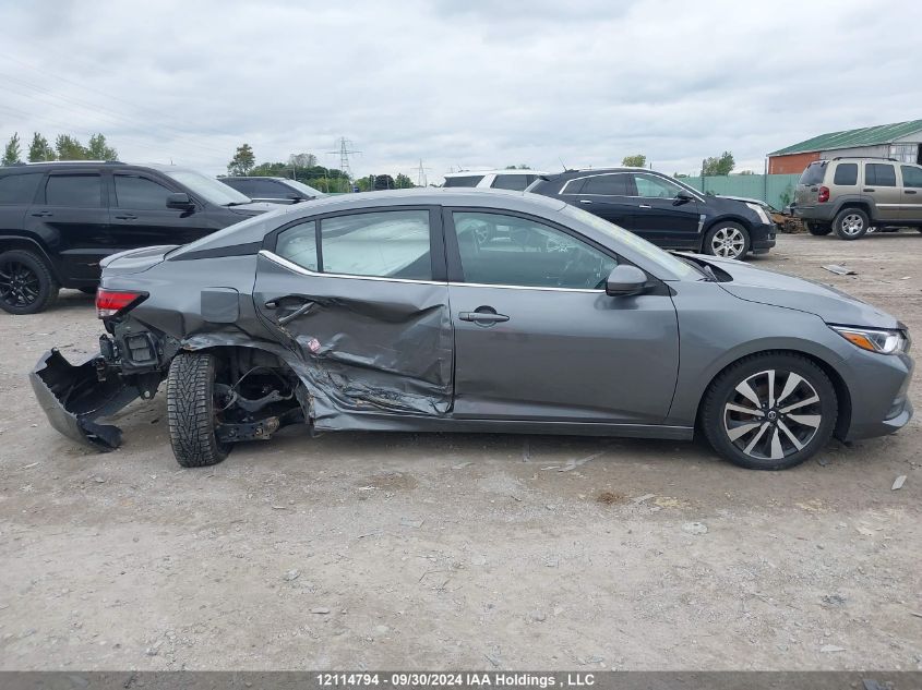 2022 Nissan Sentra Sv VIN: 3N1AB8CV3NY289069 Lot: 12114794