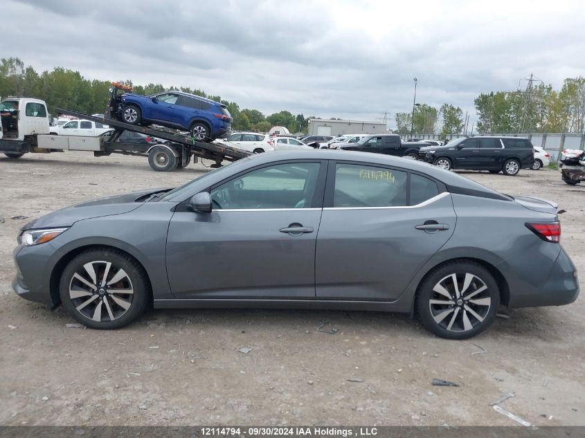 2022 Nissan Sentra Sv VIN: 3N1AB8CV3NY289069 Lot: 12114794