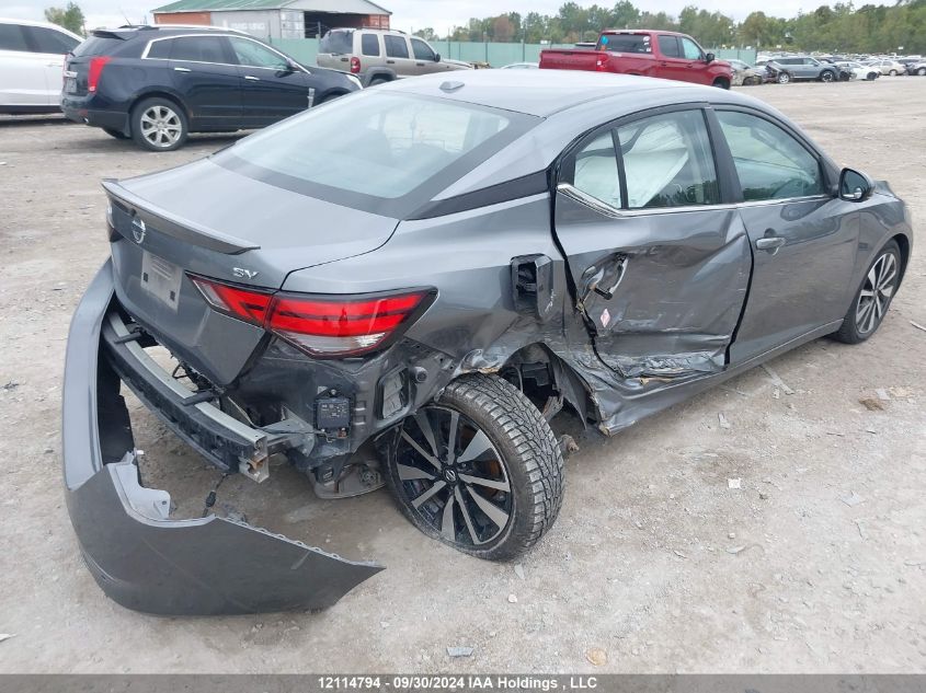 2022 Nissan Sentra Sv VIN: 3N1AB8CV3NY289069 Lot: 12114794