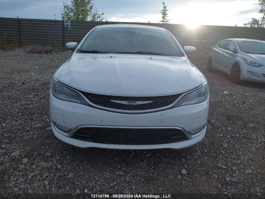 2015 Chrysler 200 C VIN: 1C3CCCEG3FN507079 Lot: 12114798