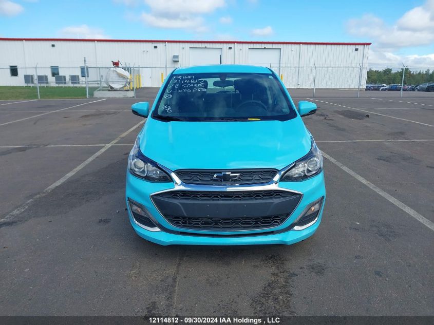 2022 Chevrolet Spark VIN: KL8CD6SA4NC020258 Lot: 12114812