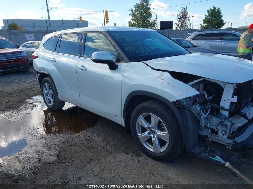 2022 Toyota Highlander VIN: 5TDBBRCH6NS559419 Lot: 12114832