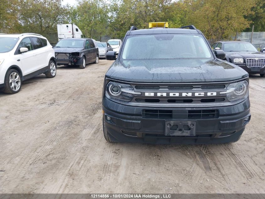 2021 Ford Bronco Sport Big Bend VIN: 3FMCR9B63MRA74622 Lot: 12114856