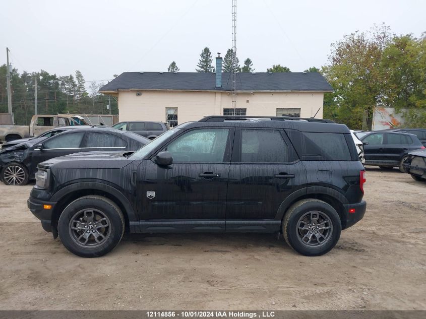 2021 Ford Bronco Sport Big Bend VIN: 3FMCR9B63MRA74622 Lot: 12114856