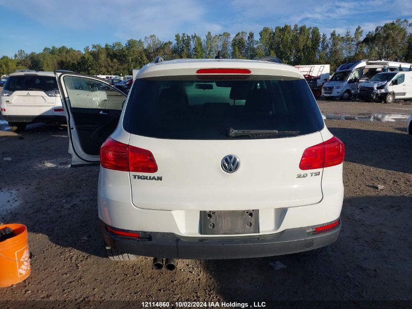 2014 Volkswagen Tiguan VIN: WVGHV3AX4EW588583 Lot: 12114860