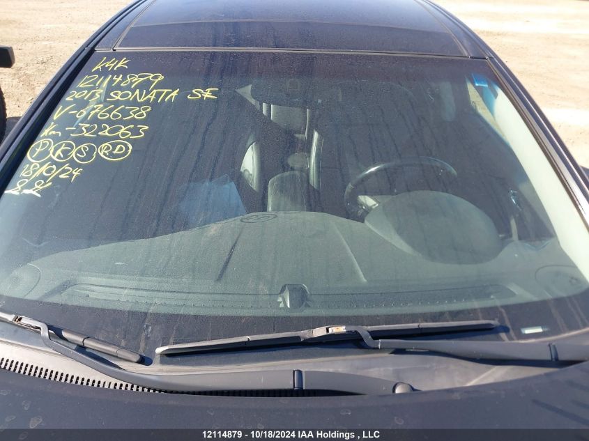 2013 Hyundai Sonata Se/Limited VIN: 5NPEC4ACXDH676638 Lot: 12114879