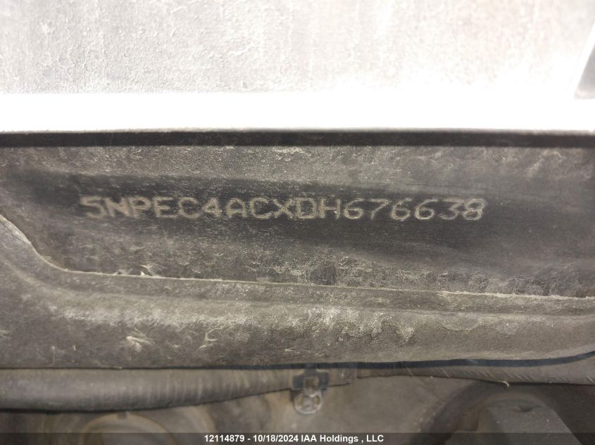 2013 Hyundai Sonata Se/Limited VIN: 5NPEC4ACXDH676638 Lot: 12114879