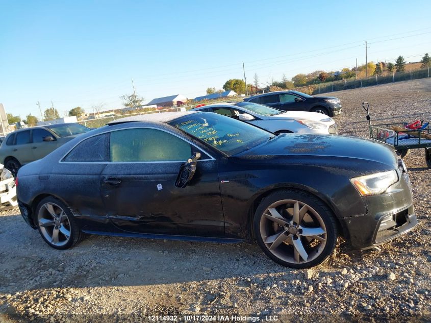 2013 Audi A5 Premium VIN: WAUDFBFR8DA063247 Lot: 12114932