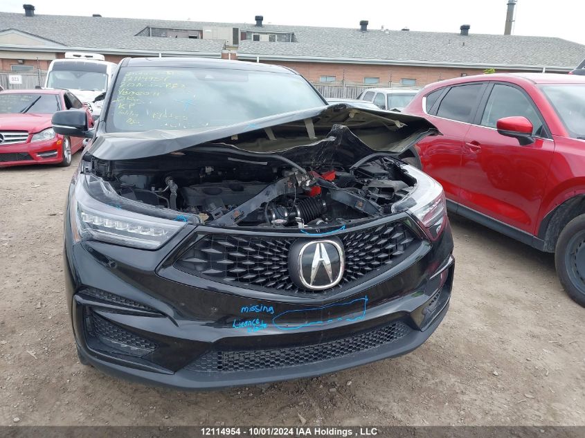 2020 Acura Rdx VIN: 5J8TC2H61LL806071 Lot: 12114954