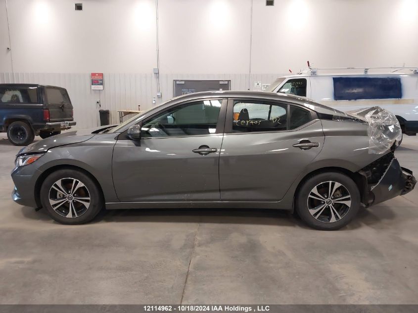 2022 Nissan Sentra VIN: 3N1AB8CV7NY229151 Lot: 12114962