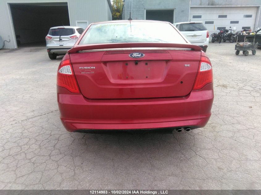 2011 Ford Fusion VIN: 3FAHP0HA6BR240285 Lot: 12114983