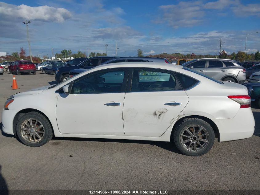 2014 Nissan Sentra VIN: 3N1AB7AP2EL631378 Lot: 12114986