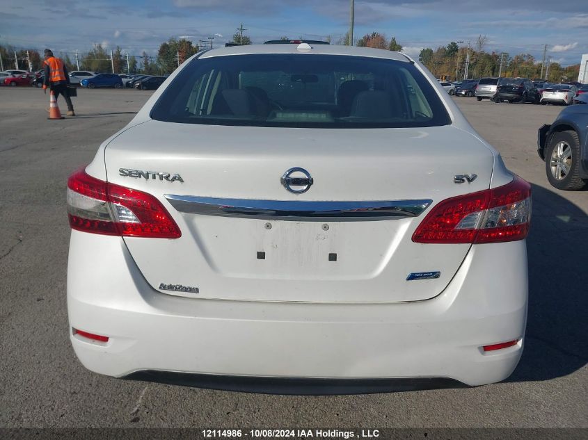 2014 Nissan Sentra VIN: 3N1AB7AP2EL631378 Lot: 12114986