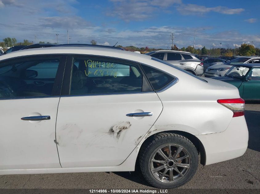 2014 Nissan Sentra VIN: 3N1AB7AP2EL631378 Lot: 12114986