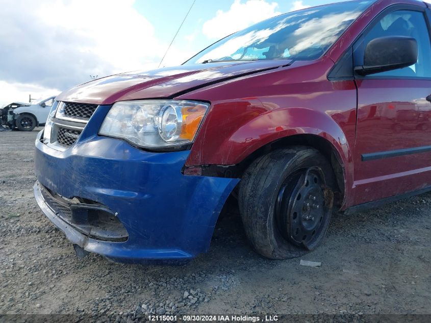 2014 Dodge Grand Caravan Se/Sxt VIN: 2C4RDGBG6ER105069 Lot: 12115001