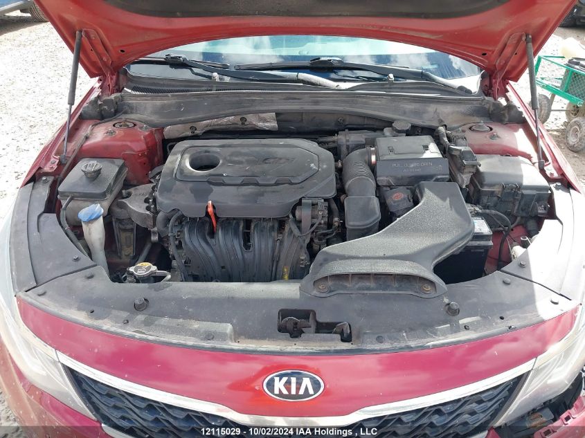 2019 Kia Optima VIN: 5XXGT4L30KG275663 Lot: 12115029