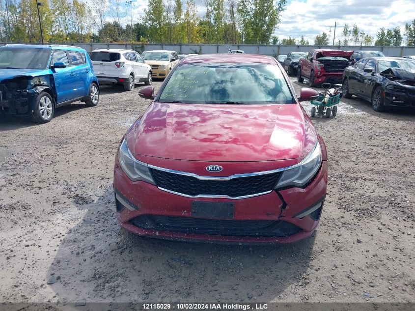 2019 Kia Optima VIN: 5XXGT4L30KG275663 Lot: 12115029