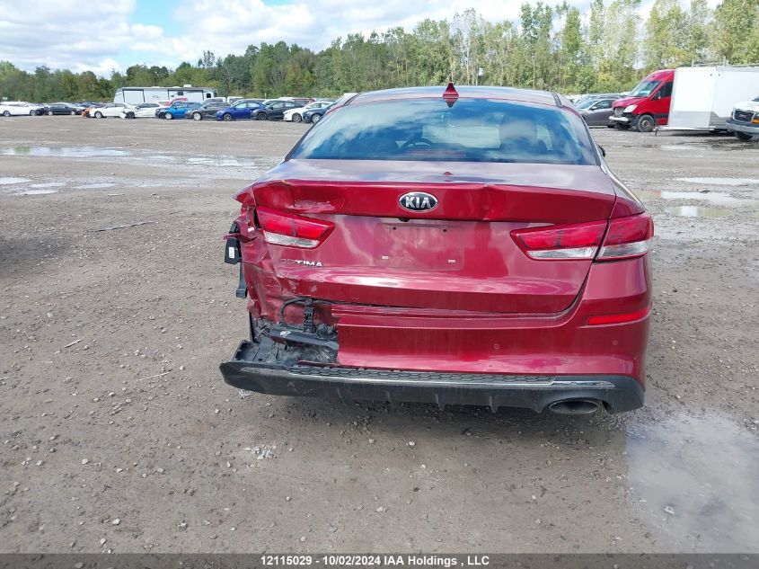 2019 Kia Optima VIN: 5XXGT4L30KG275663 Lot: 12115029