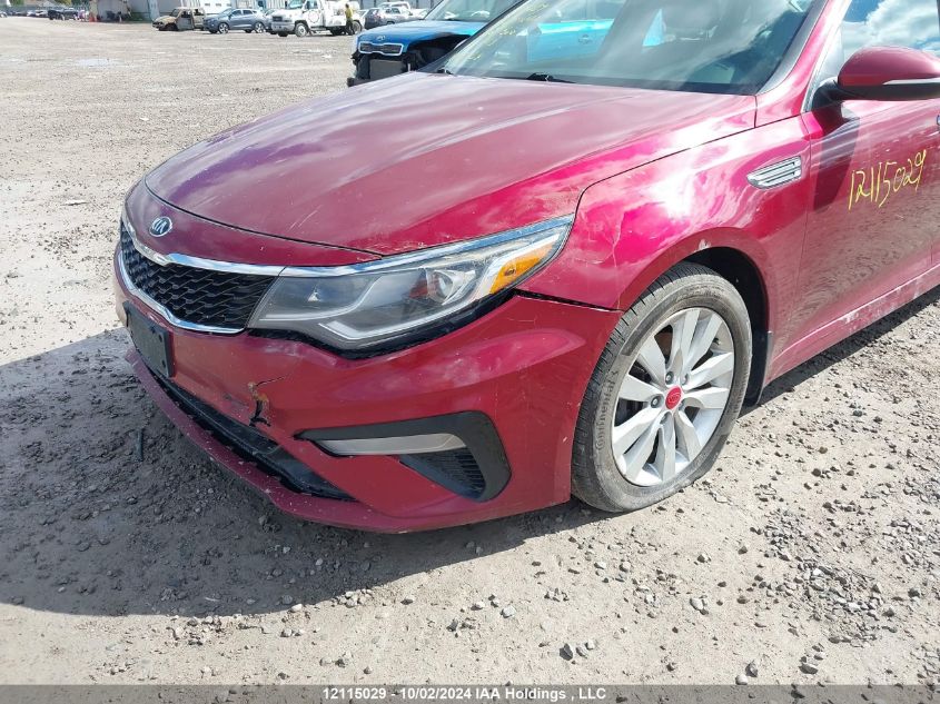 2019 Kia Optima VIN: 5XXGT4L30KG275663 Lot: 12115029