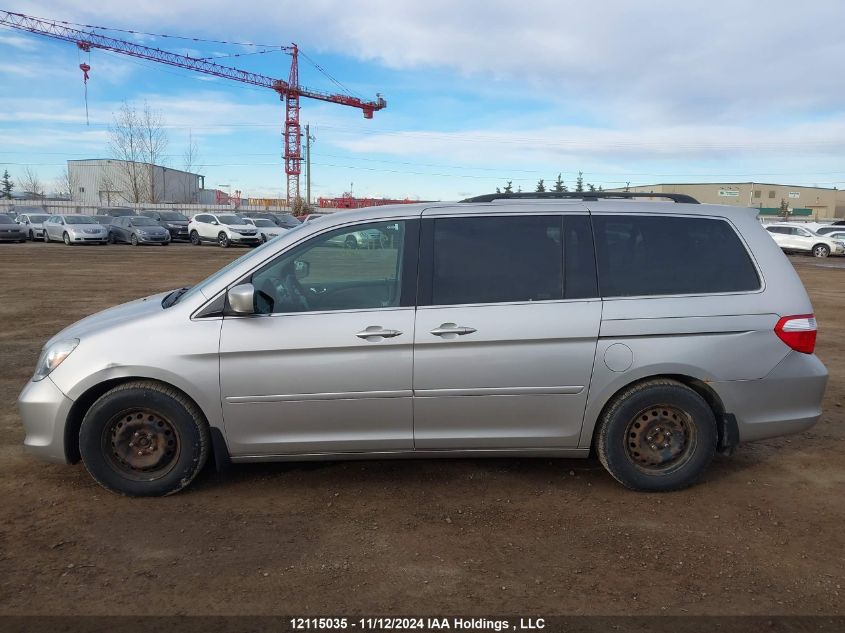 2007 Honda Odyssey VIN: 5FNRL38407B509993 Lot: 12115035