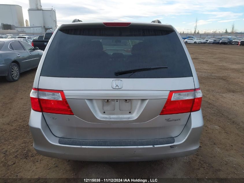 2007 Honda Odyssey VIN: 5FNRL38407B509993 Lot: 12115035