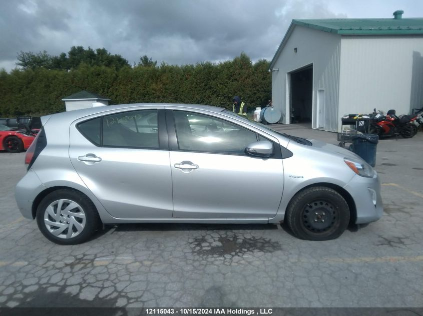 2015 Toyota Prius C Technology VIN: JTDKDTB37F1099540 Lot: 12115043