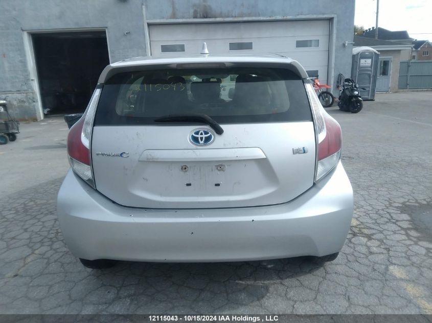 2015 Toyota Prius C Technology VIN: JTDKDTB37F1099540 Lot: 12115043