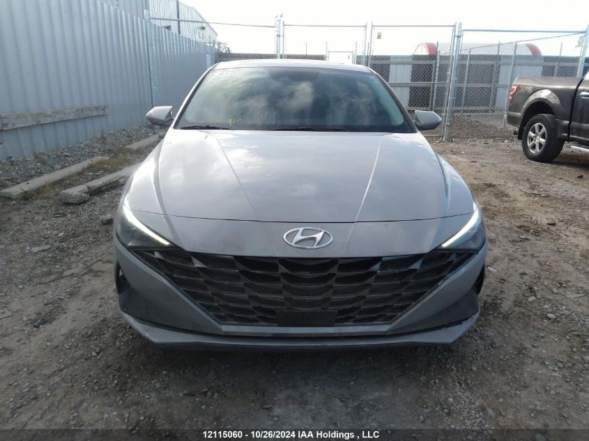 2022 Hyundai Elantra Sel VIN: KMHLN4AG4NU325845 Lot: 12115060