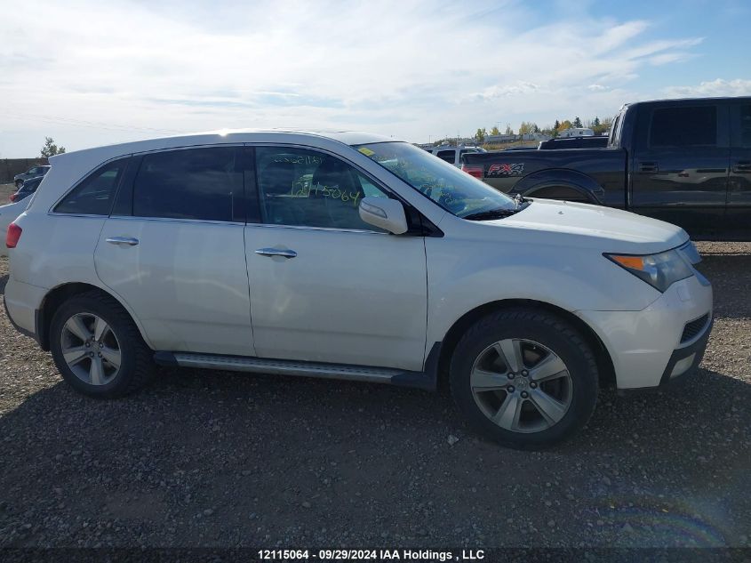 2010 Acura Mdx VIN: 2HNYD2H23AH002258 Lot: 12115064