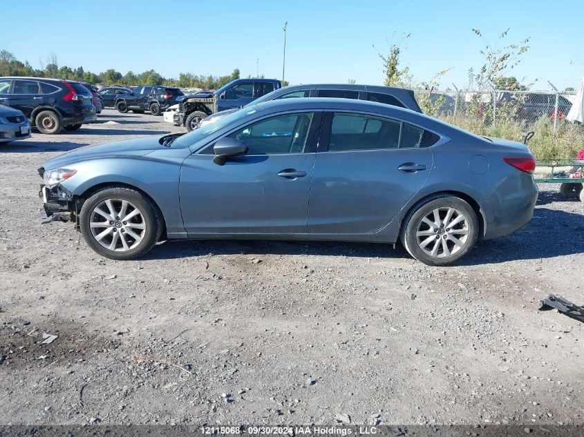 2014 Mazda Mazda6 VIN: JM1GJ1U62E1121713 Lot: 12115068