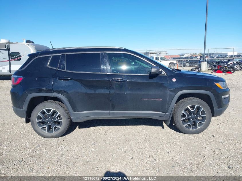 2019 Jeep Compass Trailhawk VIN: 3C4NJDDB2KT825839 Lot: 12115072