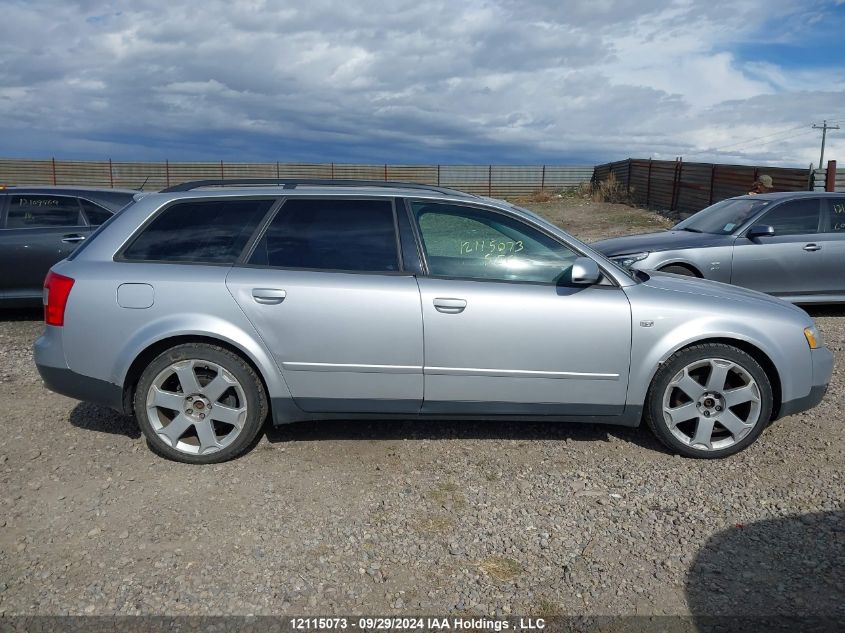 2003 Audi A4 VIN: WAUVC58E03A122346 Lot: 12115073