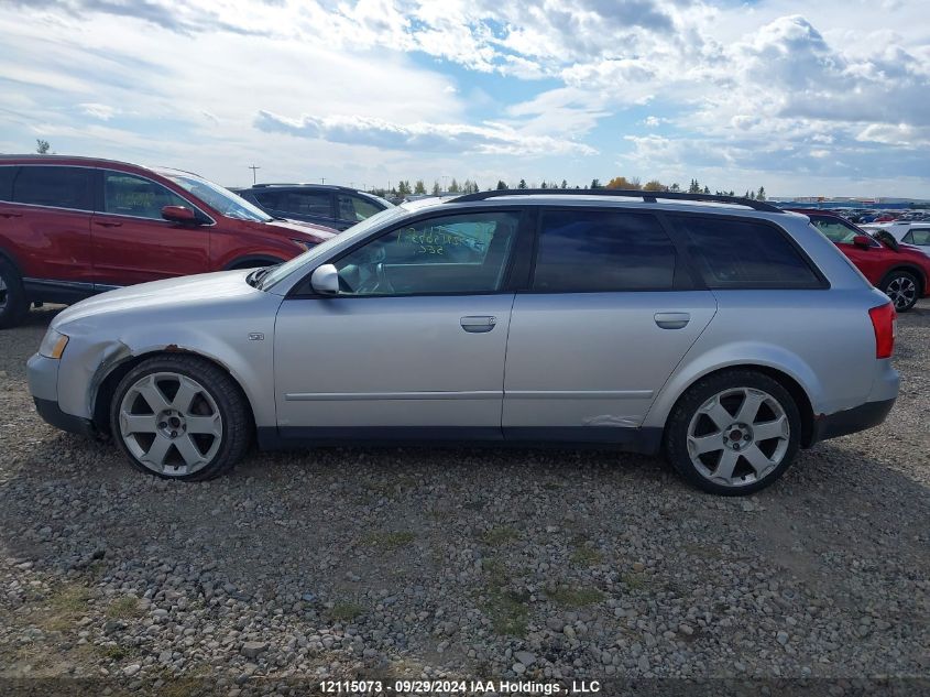 2003 Audi A4 VIN: WAUVC58E03A122346 Lot: 12115073