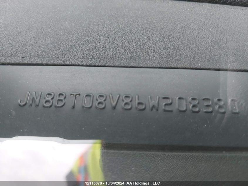 JN8BT08V86W208380 2006 Nissan X-Trail