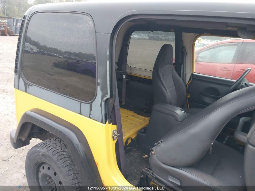 2001 Jeep Tj VIN: 1J4FA49SX1P359751 Lot: 12115095