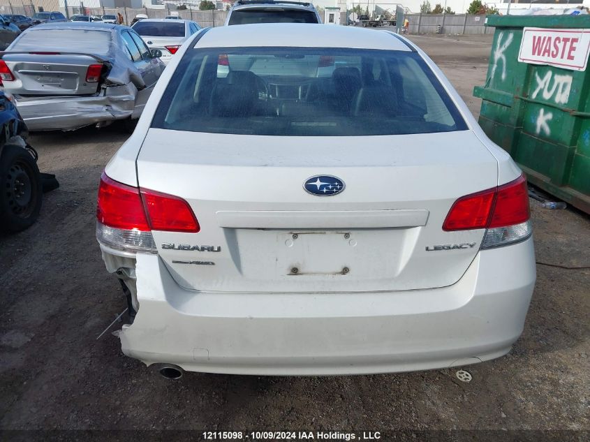 2011 Subaru Legacy VIN: 4S3BMGL64B3253569 Lot: 12115098