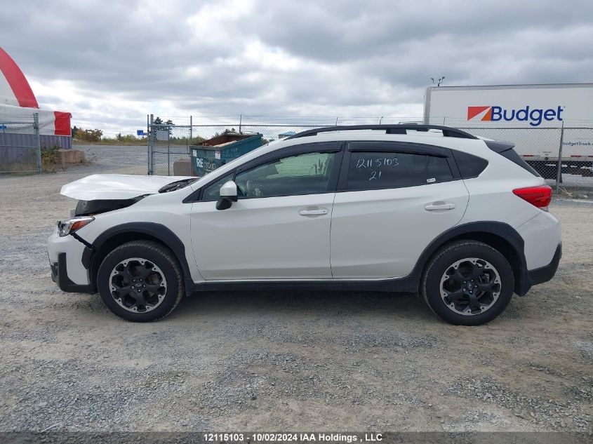 2021 Subaru Crosstrek VIN: JF2GTAFC0M9237345 Lot: 12115103