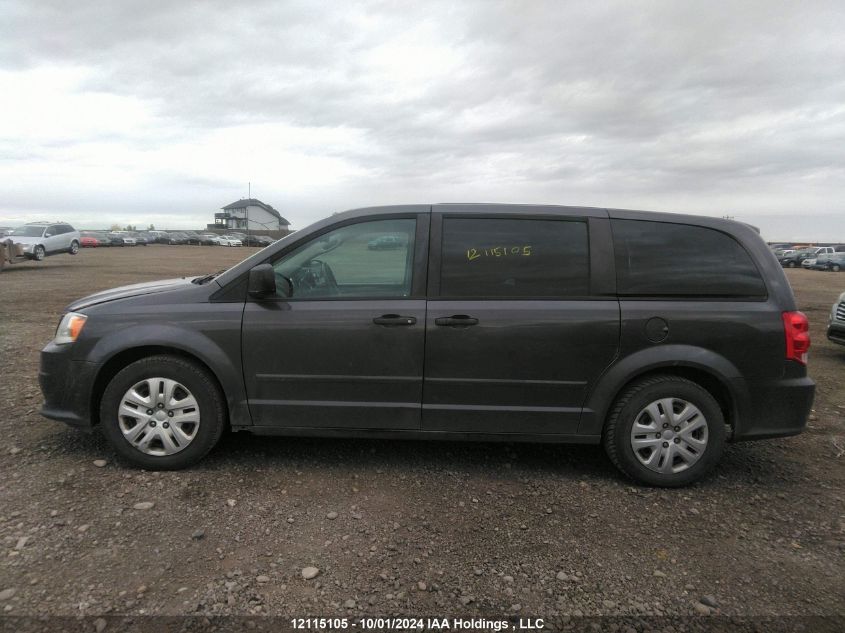 2015 Dodge Grand Caravan Se VIN: 2C4RDGBG2FR657816 Lot: 12115105