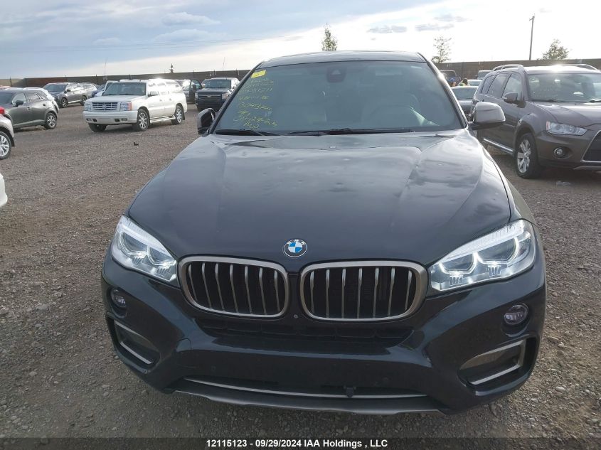 2016 BMW X6 VIN: 5UXKU2C5XG0N81211 Lot: 12115123