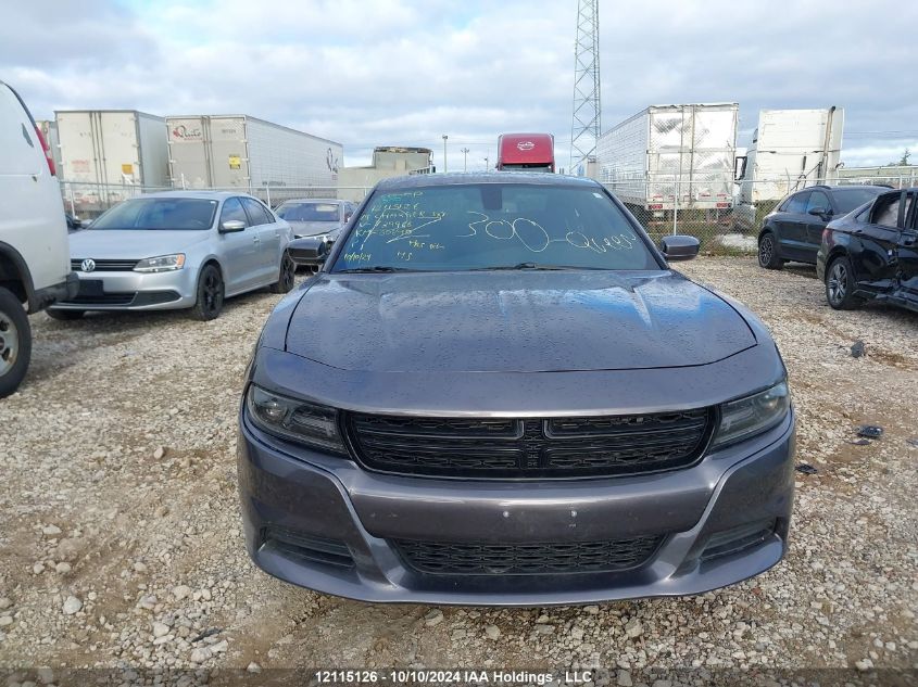 2019 Dodge Charger Sxt VIN: 2C3CDXBG1KH739966 Lot: 12115126