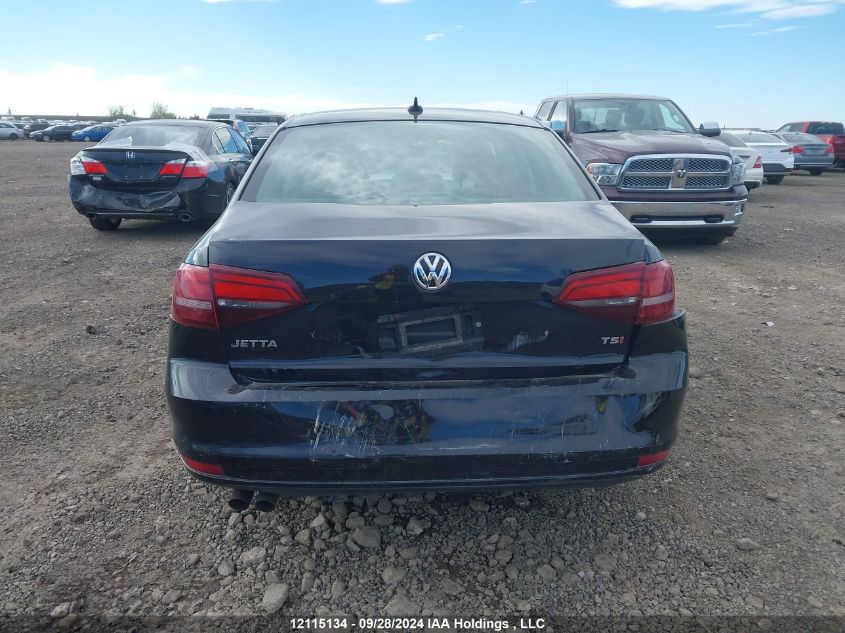 2017 Volkswagen Jetta Sedan VIN: 3VWDB7AJ7HM313774 Lot: 12115134