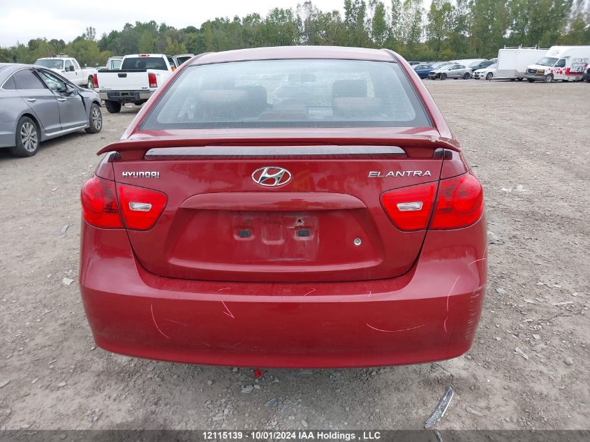 KMHDU45D49U762869 2009 Hyundai Elantra Gls/Se