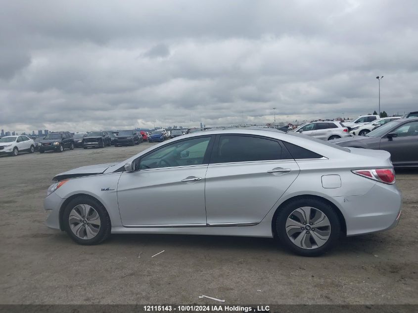 2015 Hyundai Sonata Hybrid/Limited VIN: KMHEC4A4XFA138844 Lot: 12115143