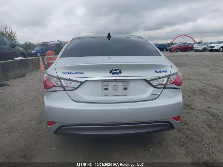 2015 Hyundai Sonata Hybrid/Limited VIN: KMHEC4A4XFA138844 Lot: 12115143