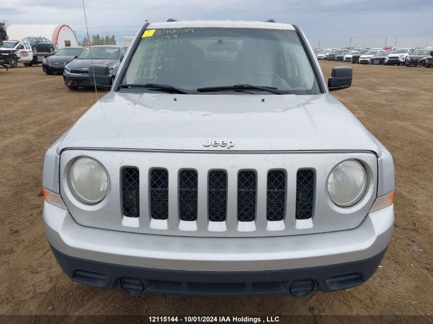 2011 Jeep Patriot Sport/North VIN: 1J4NF2GB1BD276815 Lot: 12115144