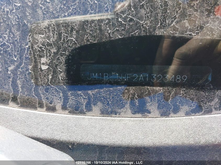 2010 Mazda 3 I VIN: JM1BL1HF2A1323489 Lot: 12115166